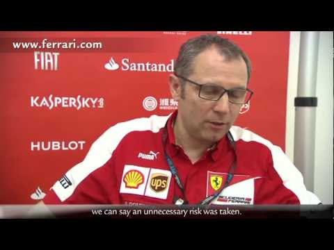 Post 2013 Malaysian F1 GP interview Stefano Domenicali