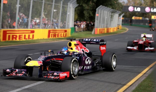 Sebastian Vettel 2013 Australian F1 GP Red Bull RB9