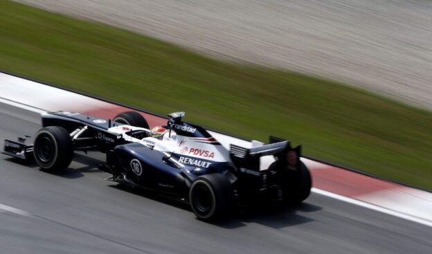 Pastor Maldonado Williams FW 35 at 2013 Malaysian F1 GP