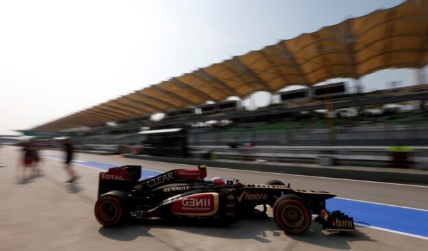 Romain Grosjean Lotus E21