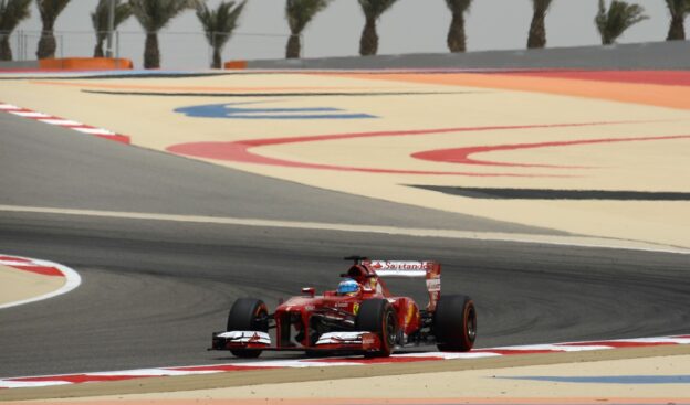 Fernando Alonso Ferrari F138 at Bahrain