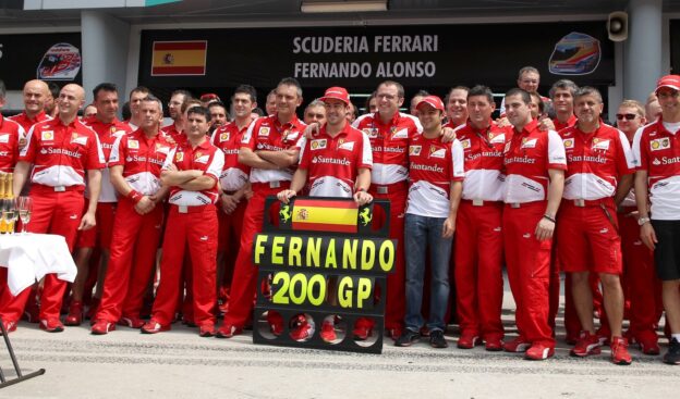 Fernando Alonso 200th F1 GP