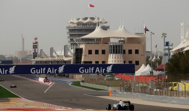 Pit and mainstraight Bahrain International Circuit