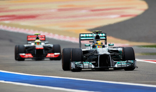 Lewis Hamilton, Mercedes W04 2013 Bahrain F1 GP