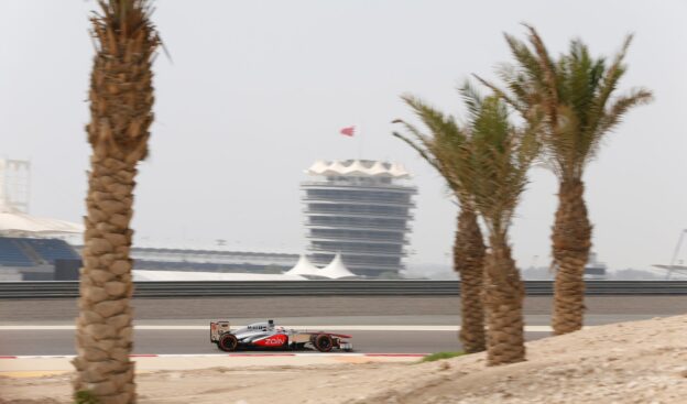 Sergio Perez, McLaren MP4-28 at Bahrain