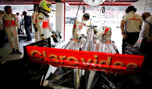 First Carlos Slim F1 sponsor shows on McLaren MP4-28