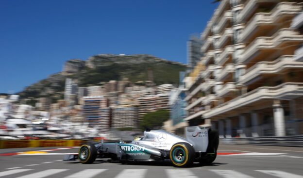 Nico Rosberg, Mercedes W04 at Monaco