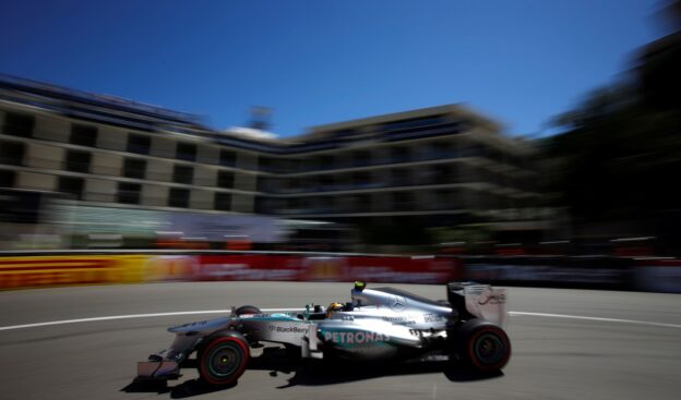 Nico Rosberg, Mercedes W04 at Monaco