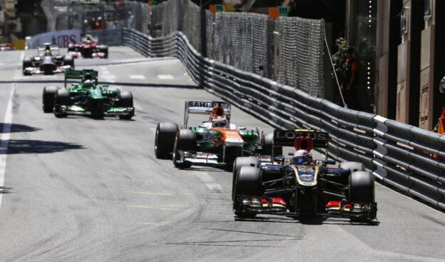 Romain Grosjean at Monaco