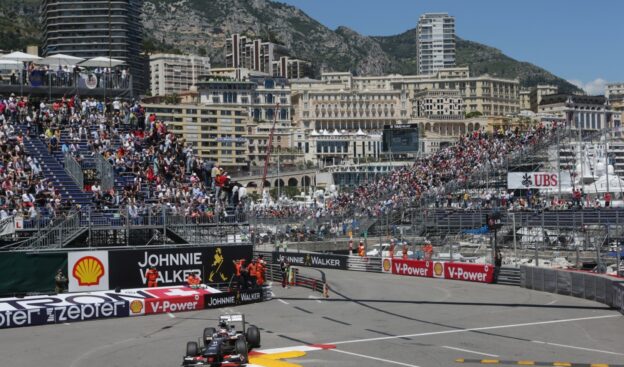 Nico Hulkenberg Sauber C32 at Monaco