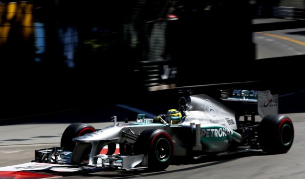 Nico Rosberg, Mercedes W04 at Monaco