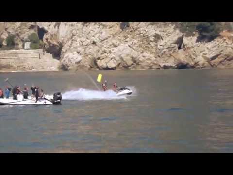 Nico and Lewis - Jet ski in Monaco with Sky