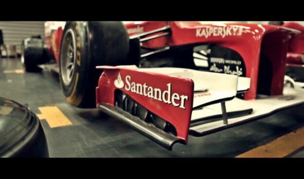 Santander presents a special F1 teaser