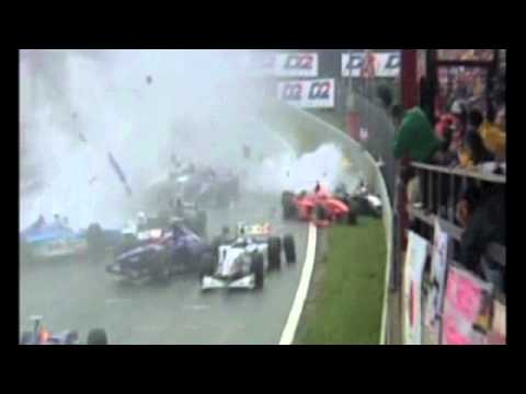 1998 Belgian GP crash