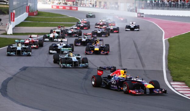 Canadian F1 GP start