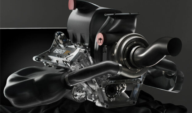 The Energy F1 2014 V6 Renault engine