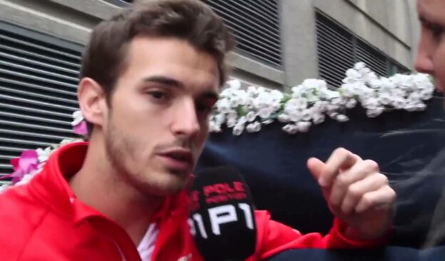 Jules Bianchi interview while horsing around in Montreal