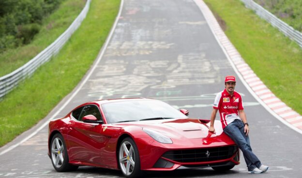 Fernando Alonso Nordschleife Ferrari