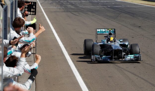 Hamilton finally claims first Mercedes F1 win