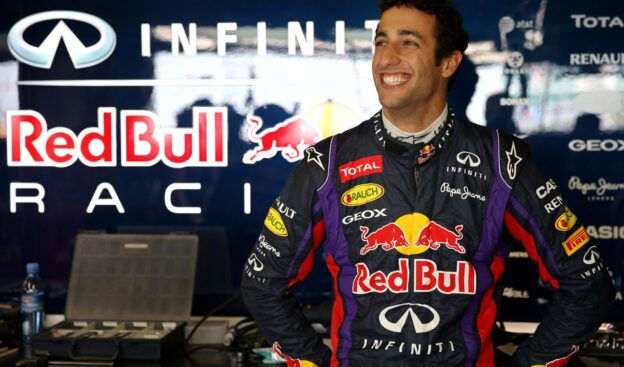 Daniel Ricciardo wearing his 2014 outfit?