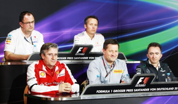 Press confrence: Paul Hembery, Nick Fry & Paddy Lowe