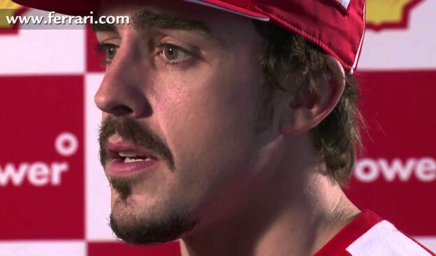 Fernando Alonso visits Shell Technology Centre in Hamburg