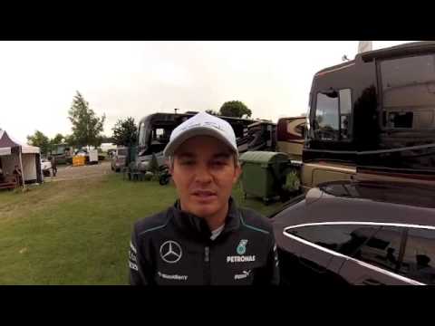 Rosberg's video message after British GP 2013 win