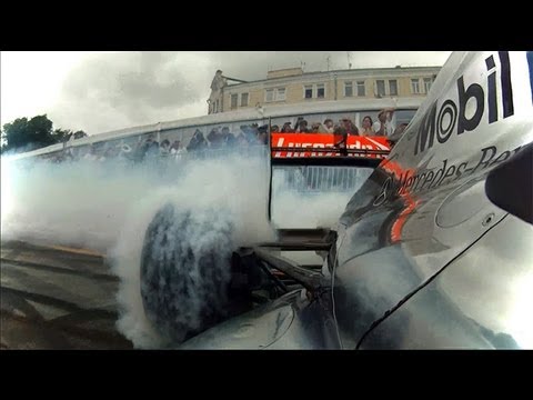 Button onboard at Moscow City Racing