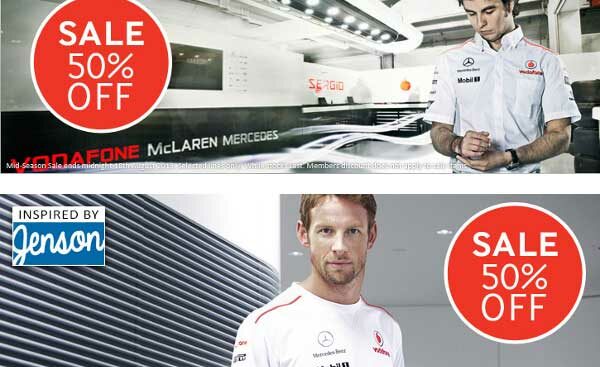 McLaren 2013 Mid-season sale