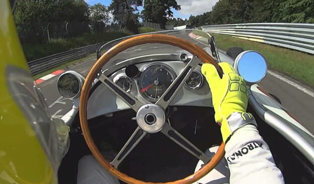 Nordschleife onboard lap Rosberg with radio in the Mercedes W196