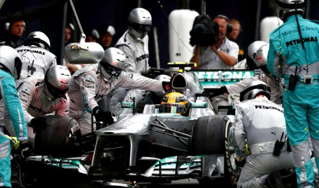 Video of 2013 F1 season best moment for the Mercedes F1 team so far