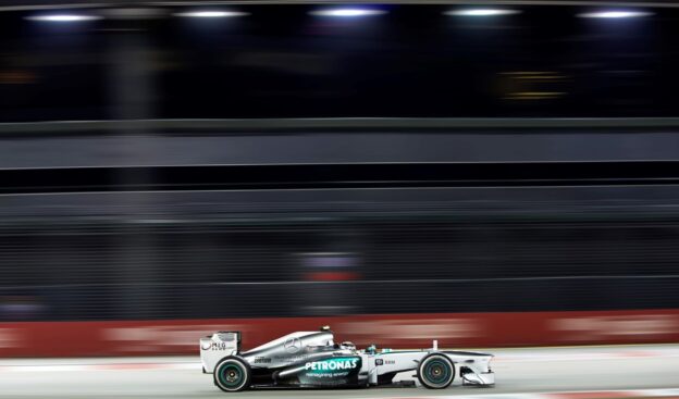 Lewis Hamilton for Mercedes