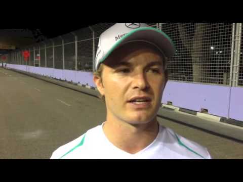 Nico Rosberg: video message after P4 in Singapore 2013