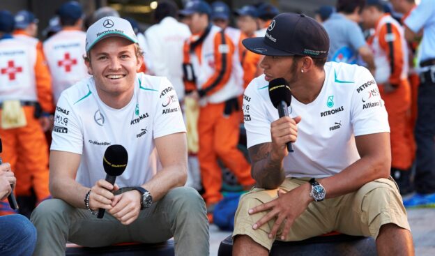 Nico Rosberg & Lewis Hamilton