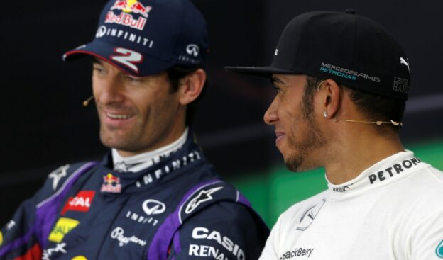 Mark Webber & Lewis Hamilton