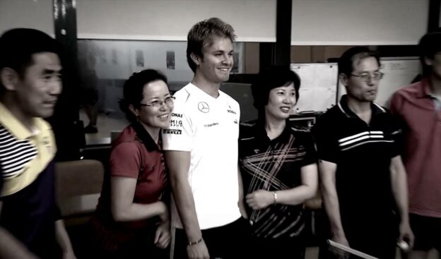 Rosberg's Asian Table Tennis Camp!