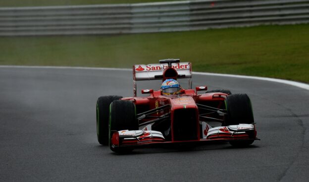 Lap times 2nd practice 2013 Brazilian F1 Grand Prix