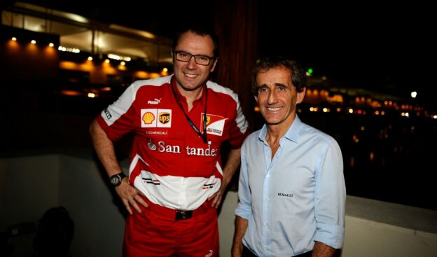 Stefano Domenicali & Alain Prost