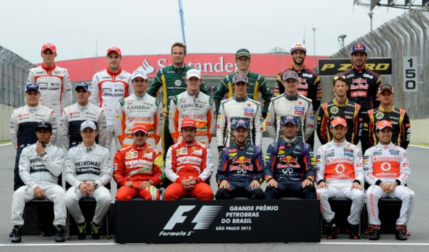 2013 F1 drivers that raced in Brazil