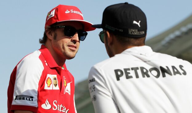 Fernando Alonso & Lewis Hamilton