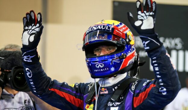 Top 3 2013 Abu Dhabi F1 GP qualifiers: 1. Webber 2. Vettel 3. Rosberg