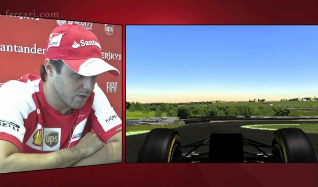 Brazilian F1 GP - A track lap with Felipe Massa