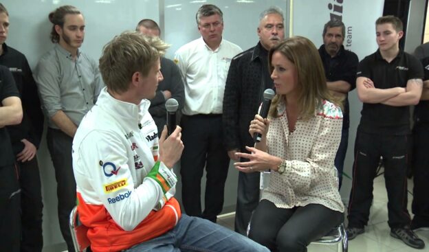 2013 Hulkenberg Force India presentation