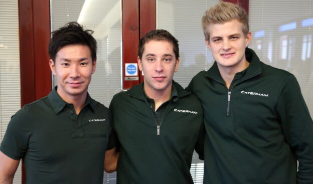 Kamui Kobayashi, Robin Frijns & Marcus Ericsson