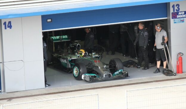 Lewis Hamilton Mercedes W05