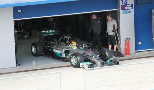 Lewis Hamilton Mercedes W05