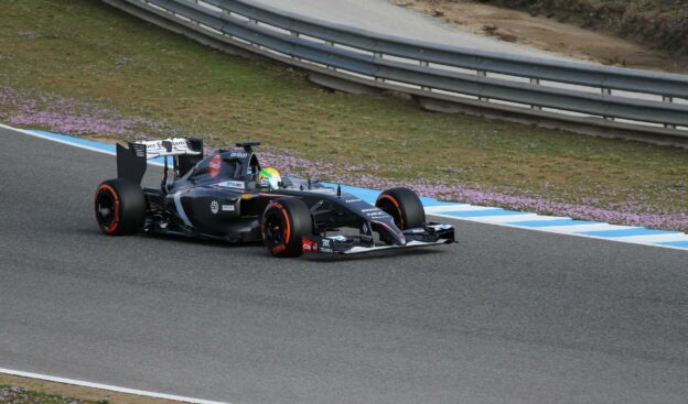 Esteban Gutierrez Sauber C33 Jerez F1 wintertesting