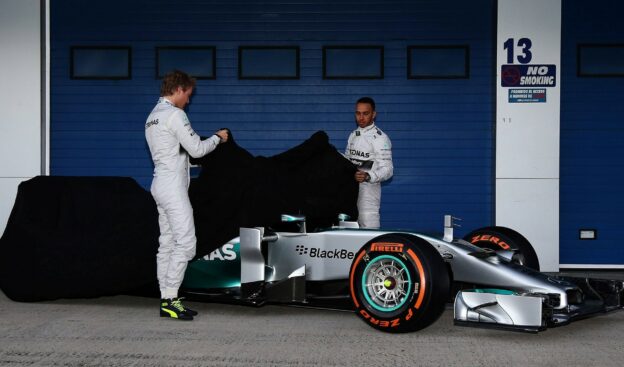 Mercedes W05 Launch