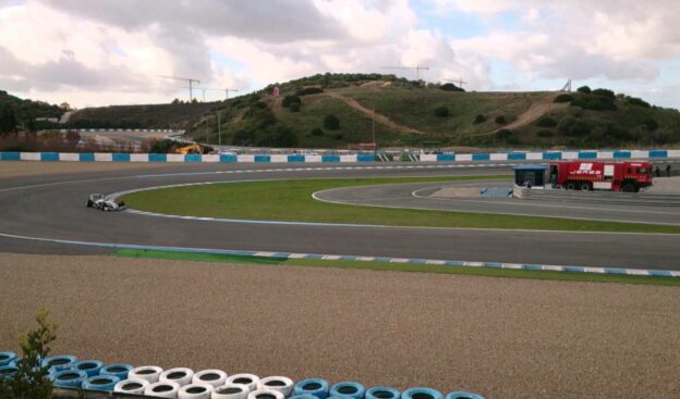 Hamilton drive by Mercedes W05 Jerez day 1