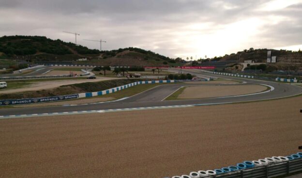 Perez testing Force India VJM07 Jerez circuit